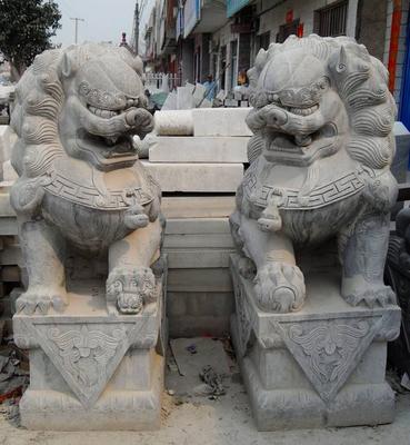 南阳市2米青石石狮