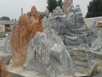 假山制作 (4)