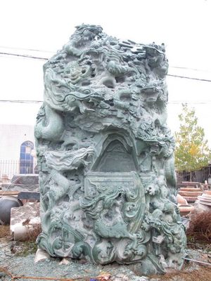 南阳鲁山绿石雕